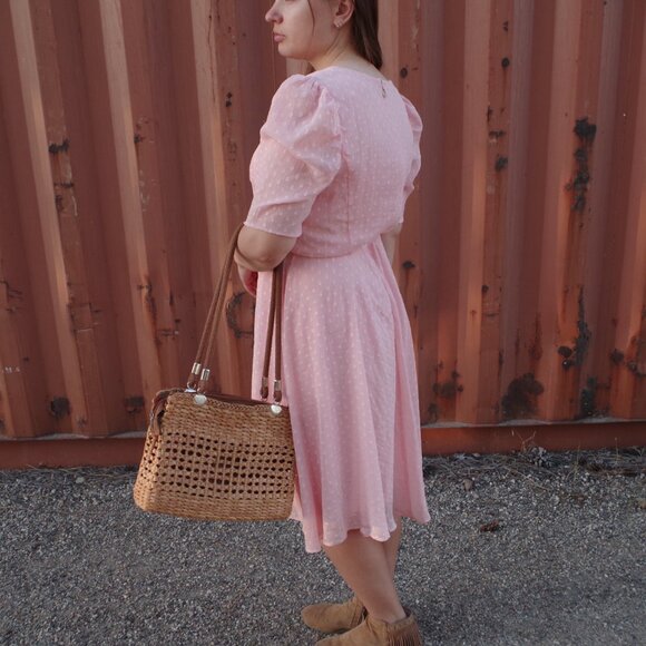 Vintage Raffia Ladies Handbag Made In Italy - Picture 7 of 10